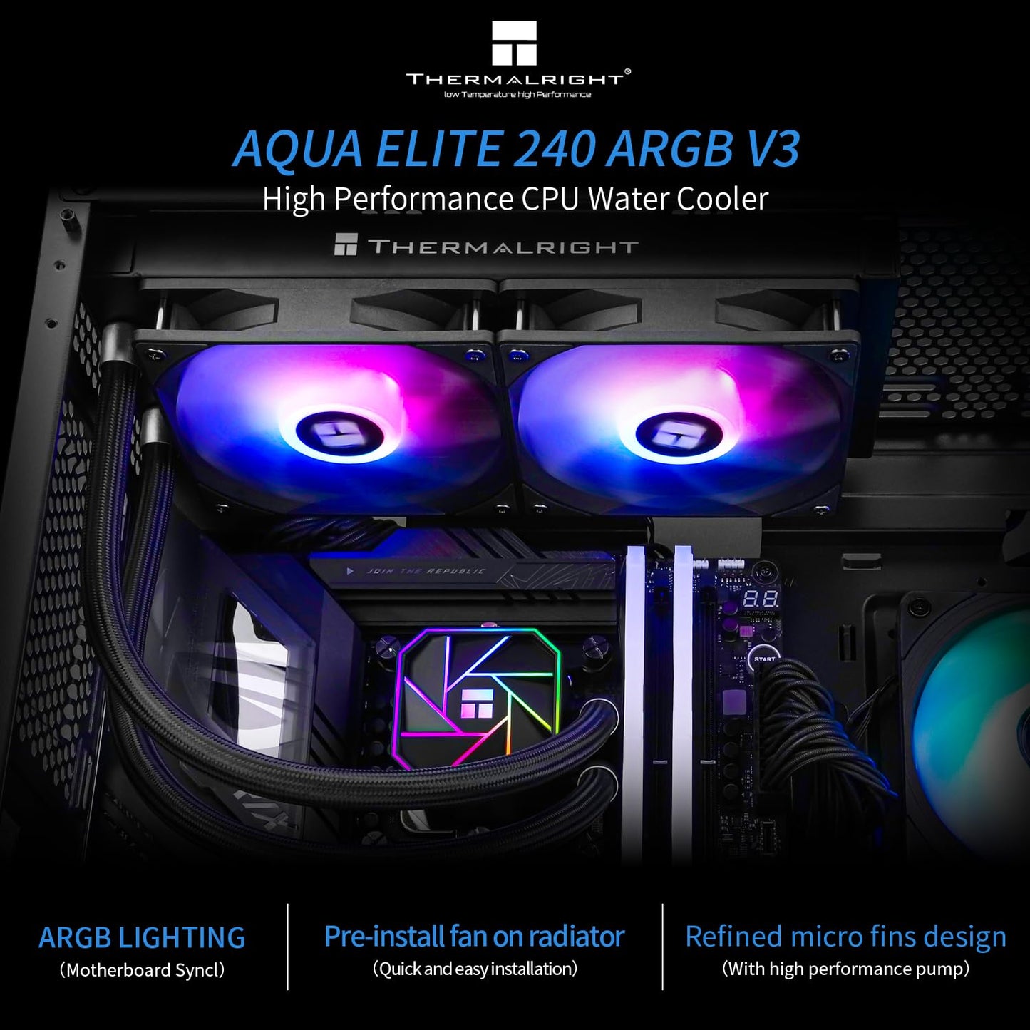 Thermalright Aqua Elite 240 V3 Water Cooling CPU Cooler